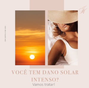 Leia mais sobre o artigo Você tem dano solar intenso? Vamos tratar!