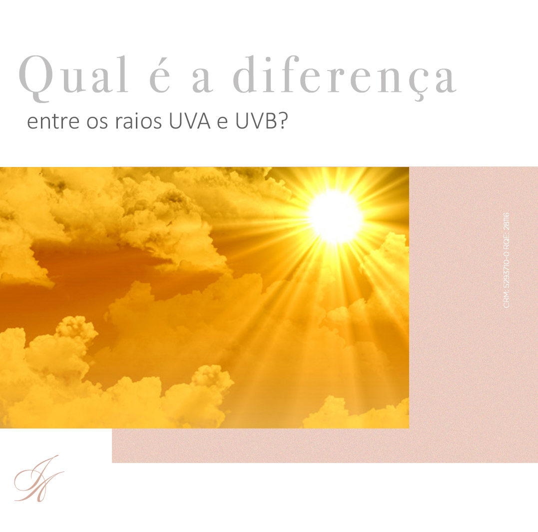 Você está visualizando atualmente Qual é a diferença entre os raios UVA e UVB?